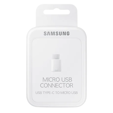 Adaptateur Micro USB/Type-C Samsung Blanc - Retail Box (Orig | Smarty Paris 18e
