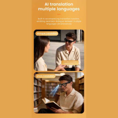 ECO AI Smart Glasses 8GB 8MP | Smarty Paris