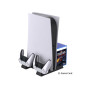 Console Stand Dobe TP5-0593S – PS5/PS5 Slim, cooling, 2-controller charging, game storage Console Stand Dobe TP5-0593S – PS5/PS5 Slim, cooling, 2-controller charging, game storage