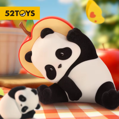 52TOYS Panda Roll Apple Hat plush 23 cm | Smarty