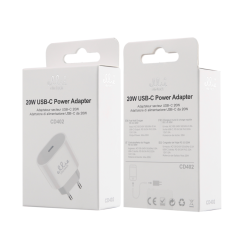Ellietech CD402 20W dual USB-C charger White