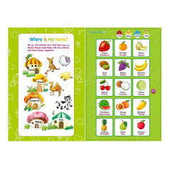 Livre interactif bilingue sonore enfant | Smarty