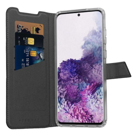 Etui Cuir ADEQWAT pour Samsung Galaxy S20 Ultra Noir — Accessoire · Smarty Paris 18e