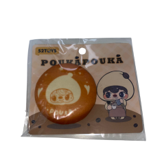 Bouton épingle 52TOYS Milk Foam Poka 6 cm | Smarty