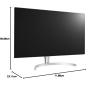 Samsung Écran PC UltraFine 32UL950 – 32 pouces UHD Blanc/Argent · Reconditionné Samsung Écran PC UltraFine 32UL950 – 32 pouces UHD Blanc/Argent · Reconditionné