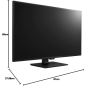 LG Écran PC 43UN700 – 43 pouces UHD Noir · Reconditionné LG Écran PC 43UN700 – 43 pouces UHD Noir · Reconditionné