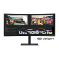 Samsung Écran PC incurvé ViewFinity SA650 – 34 pouces UWQHD 100 Hz Noir · Reconditionné