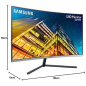 Samsung Écran PC incurvé U32R594CWR LU32R594CWRXZG – 32 pouces UHD Noir · Reconditionné Samsung Écran PC incurvé U32R594CWR LU32R594CWRXZG – 32 pouces UHD Noir · Reconditionné