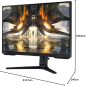 Samsung Gaming Monitor Odyssey G5A S27AG500NU LS27AG500NUXEN – 27-inch WQHD 165 Hz · Refurbished