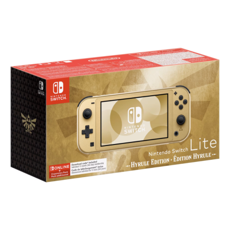 Console Nintendo Switch Lite Édition Spéciale Hyrule + 12 Mo