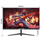 Écran ECO IPS 24 pouces – 180 Hz Sans bordure Écran ECO IPS 24 pouces – 180 Hz Sans bordure