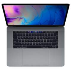 MacBook Pro 15" A1990 2018 - 16 Go / 512 Go SSD - Core i7 2.6 GHz - Gr