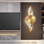 LED Wall Clock ECO Type A – 45 x 120 cm Gold LED Wall Clock ECO Type A – 45 x 120 cm Gold