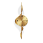 LED Wall Clock ECO Type A – 45 x 120 cm Gold LED Wall Clock ECO Type A – 45 x 120 cm Gold