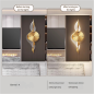 LED Wall Clock ECO Type A – 45 x 120 cm Gold LED Wall Clock ECO Type A – 45 x 120 cm Gold