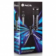Microphone de Voix Filaire USB - Noir - NGS - Informatiques Réf. A1645(