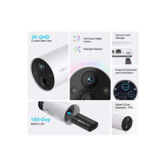 Caméra TP-Link Tapo C420S1 2K QHD | Smarty