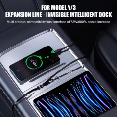Station voiture Tesla aromathérapie 27 W | Smarty