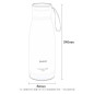 Presse-agrumes portable Yesido EC17 – rechargeable blanc transparent Presse-agrumes portable Yesido EC17 – rechargeable blanc transparent
