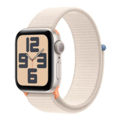 Montre Connectée Apple Watch Series SE 2 GPS 40mm Lumière Stellaire MR9W3CL/A - Neuf | Smarty Paris