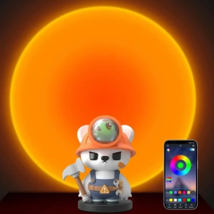Lampe LED coucher de soleil 16 couleurs | Smarty