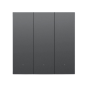 Interrupteur intelligent ORVIBO MixSwitch Gauss T60W3Z – 3 modules 800W AC110-250V Interrupteur intelligent ORVIBO MixSwitch Gauss T60W3Z – 3 modules 800W AC110-250V