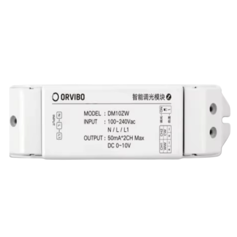 Variateur ORVIBO 0-10V DM10ZW – courant constant AC100-240V Variateur ORVIBO 0-10V DM10ZW – courant constant AC100-240V