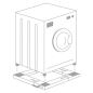 Support antivibration à roulettes Superior SUPSLW003 – 37 à 62 cm, 250 kg Support antivibration à roulettes Superior SUPSLW003 – 37 à 62 cm, 250 kg