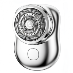 Silver ECO LCD mini shaver | Smarty Paris