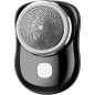 Mini USB Rechargeable Electric Shaver ECO with LCD – Silver