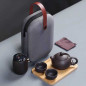 Portable Tea Set ECO – Teapot, 4 Cups, Case Portable Tea Set ECO – Teapot, 4 Cups, Case