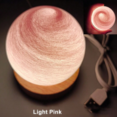 ECO pink solar night light 80 mm USB 5V | Smarty
