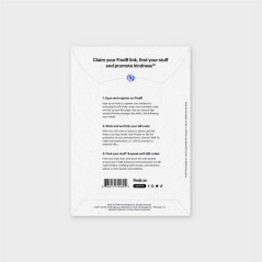 FindR QR code stickers x12 Blue | Smarty Paris