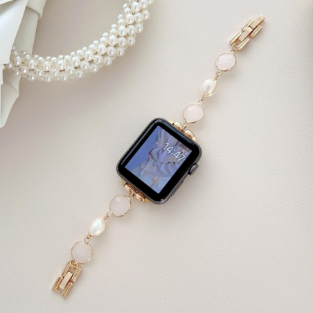 Bracelet en Zircon pour Apple Watch - Acier I | Smarty Paris