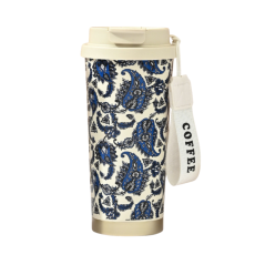 Bouteille ECO 530 ml feuilles bleues | Smarty