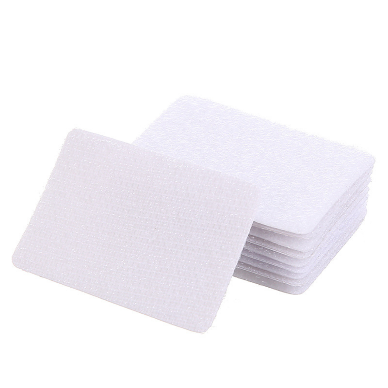 Bandes scratch adhésives ECO – Blanc