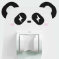 Support pommeau de douche ECO autocollant – Blanc, motif dessins animés Support pommeau de douche ECO autocollant – Blanc, motif dessins animés