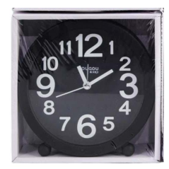 CIAOBOSI YG-08916 Alarm Clock 15 cm Black | Smarty