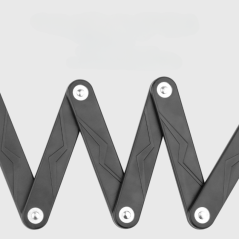 Cadenas pliable antivol vélo noir | Smarty Paris