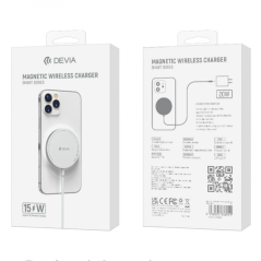 Chargeur MagSafe Devia Smart Série - 15W 3A - | Smarty Paris