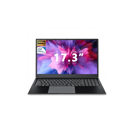 SGIN M17 Laptop - 17,3" - 8Go / 512Go - Celeron quad-Core - Gris - Cla