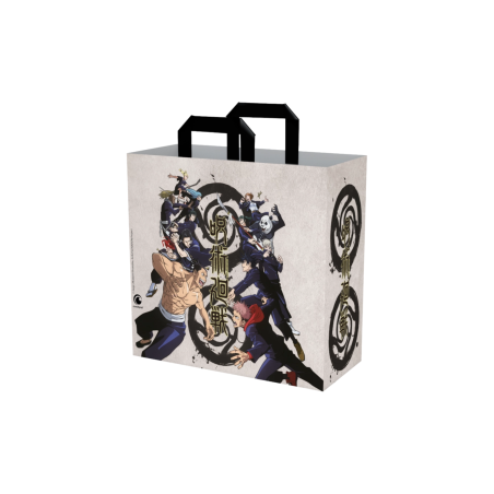 Sac Cabas Shopping Cousus Jujutsu Kaisen - Beige | Smarty Paris