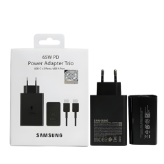 Kit Chargeur Type-C / Type-C Samsung 65W PD Power Adapter Tr