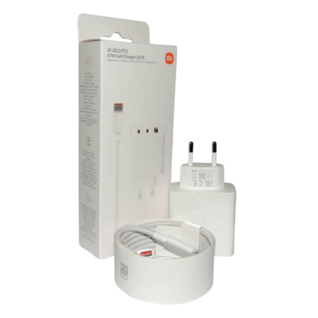 Kit Chargeur Rapide GaN 67W Type-C / Type-C / USB avec Câble