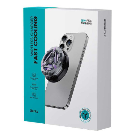 Chargeur Sans Fil MagClap™ Biliz Cooling Benks - Refroidisse