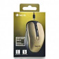 Souris sans fil NGS Evo Rust Gold Rechargeable avec Boutons Silencieux - Dorée