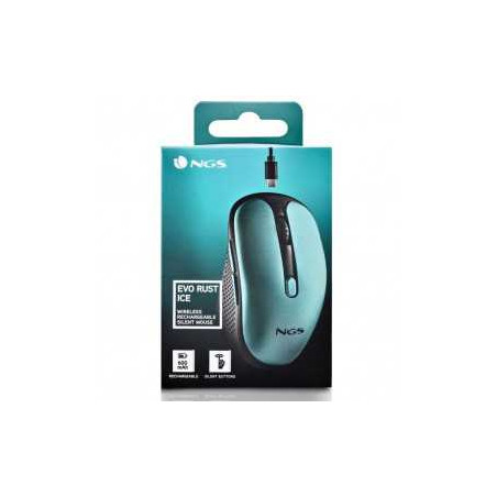 Souris Sans Fils NGS Evo Rust Ice Rechargeable Avec Boutons Silencieux