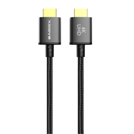 Câble HDMI/HDMI 4K 1m XSSIVE XSS-4KHDMI1M - N | Smarty Paris