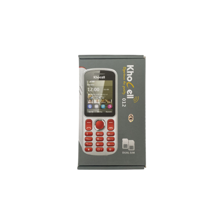 Téléphone Portable KhoCell 012 Dual SIM Blanc Rose - Informatiques Ref
