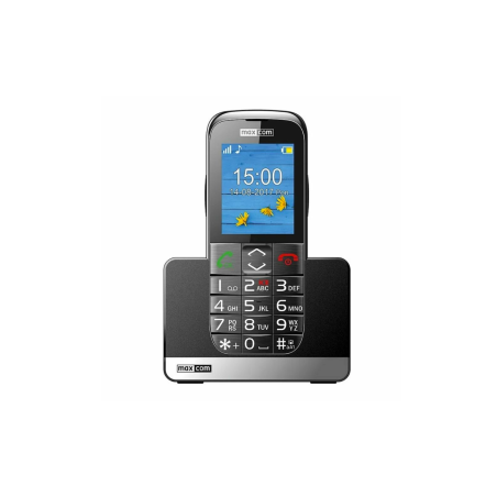 Téléphone mobile MAXCOM MM720 SE 4G Comfort - Noir - Neuf | Smarty Paris